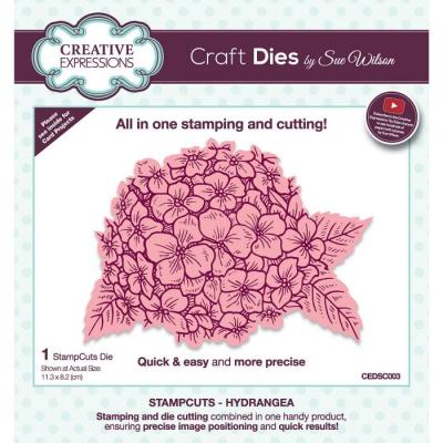 Creative Expressions Stampcuts - Hortensie